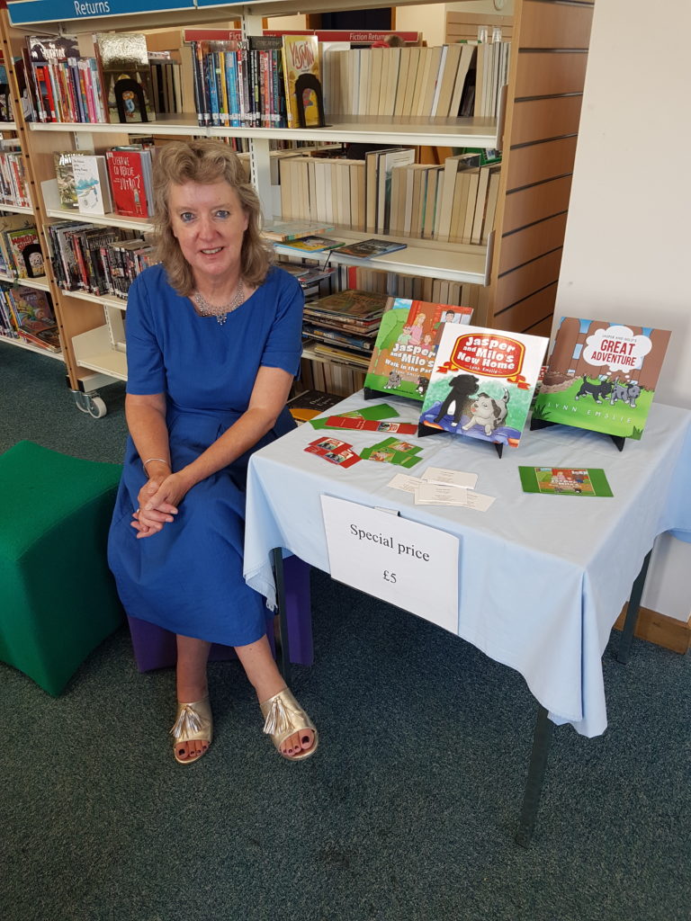 Lynn at Yeovil Library - September 2019